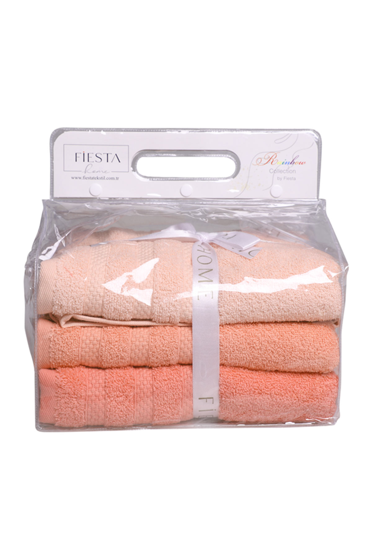 Fiesta Banyo Havlusu Soft Rainbow 90x150 - Thumbnail