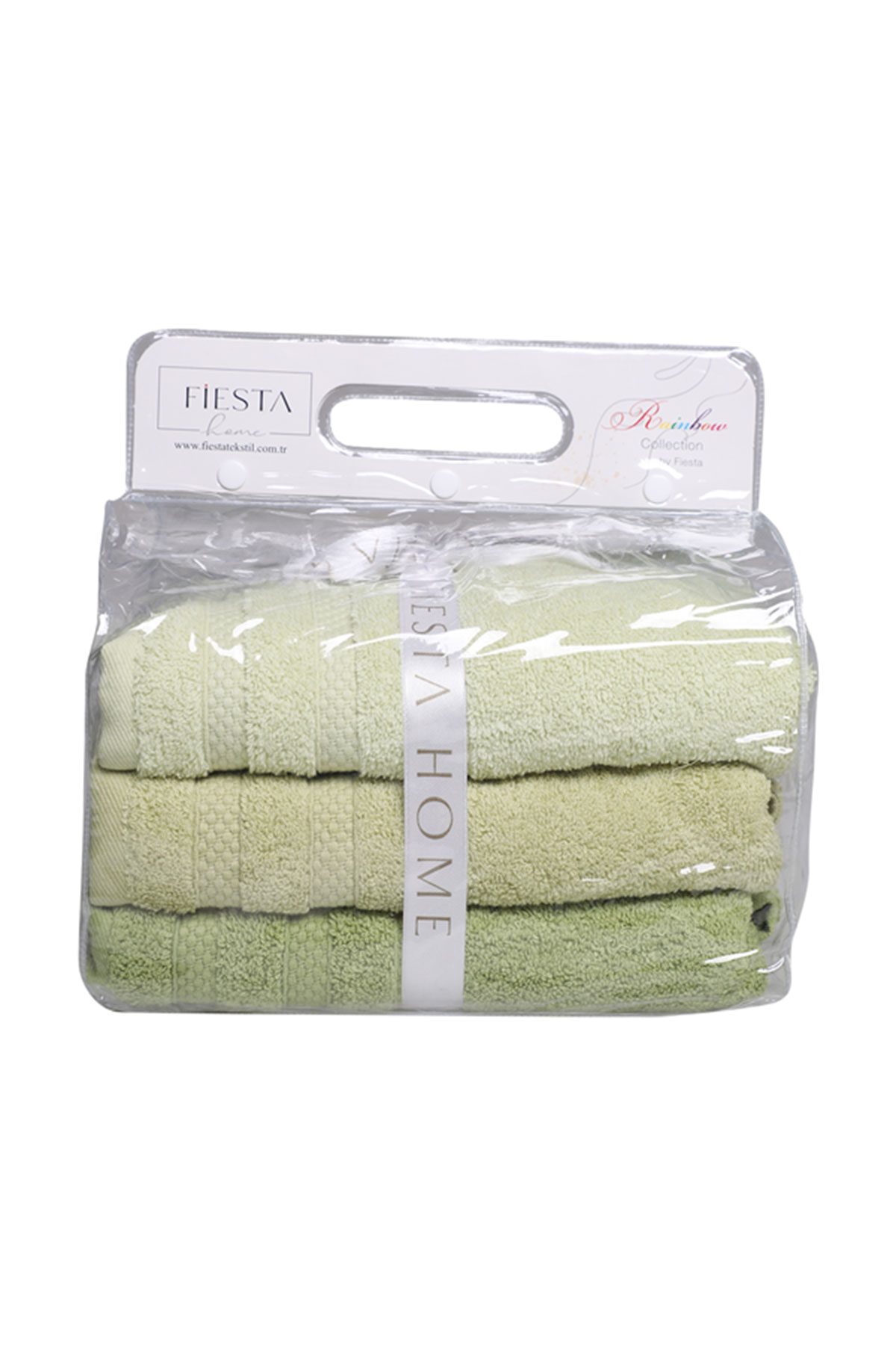 Fiesta Banyo Havlusu Soft Rainbow 90x150 - Thumbnail