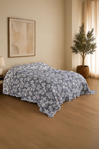FIESTA - Fiesta Çift Kişilik Yatak Örtüsü 240X260 Müslin Ayliz