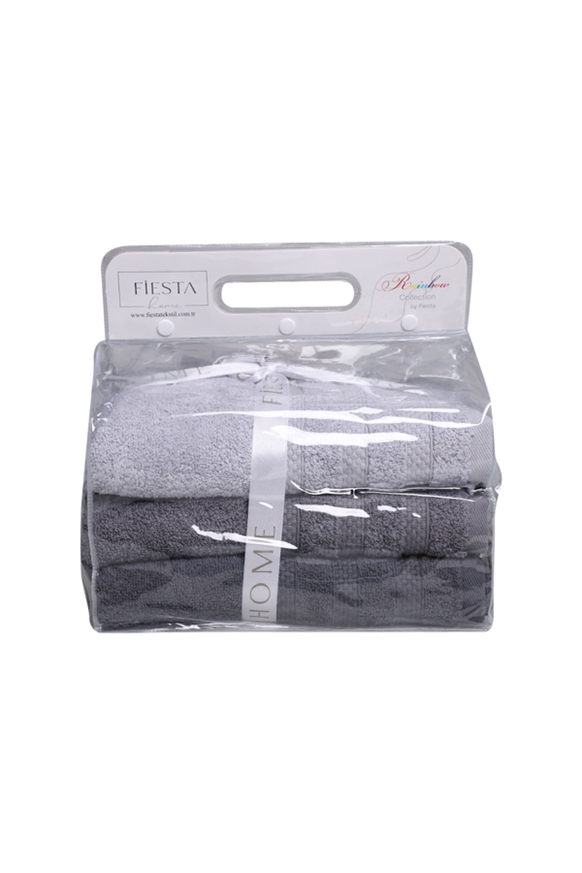 Fiesta El Yüz Havlu Soft Rainbow 50x90 - Thumbnail