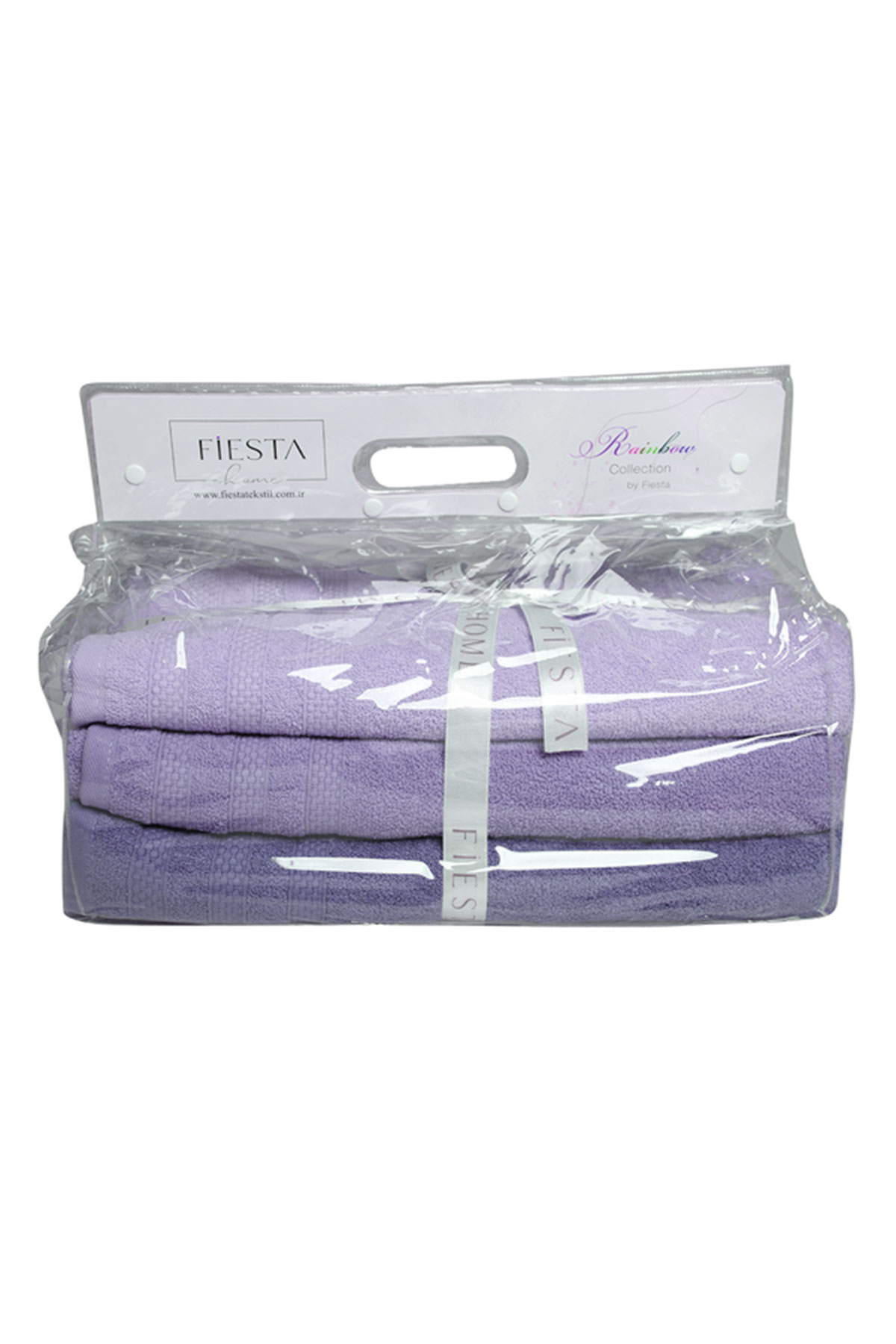 Fiesta El Yüz Havlu Soft Rainbow 50x90 - Thumbnail