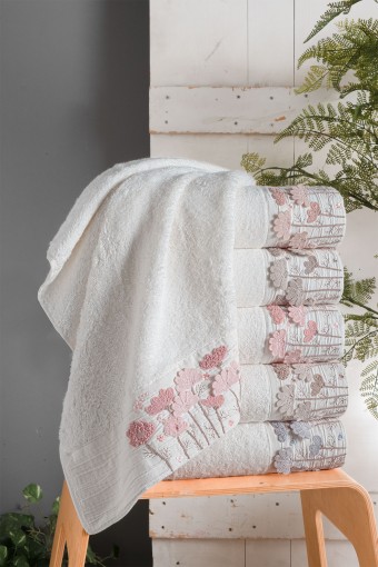 FIESTA - Fiesta El-Yüz Havlusu Bürümcük Kapama Bambu 50x90