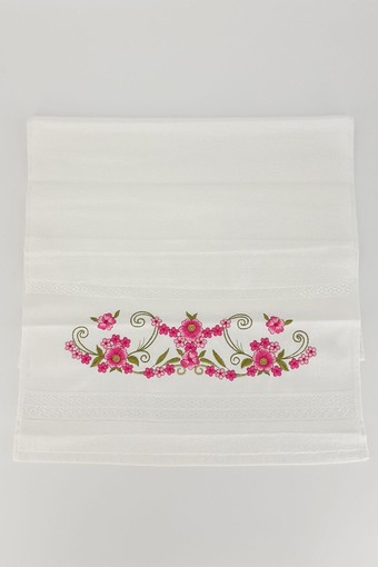 FIESTA - Fiesta El-Yüz Havlusu Cotton Renkli Nakışlı Boyama 50x90 (1)