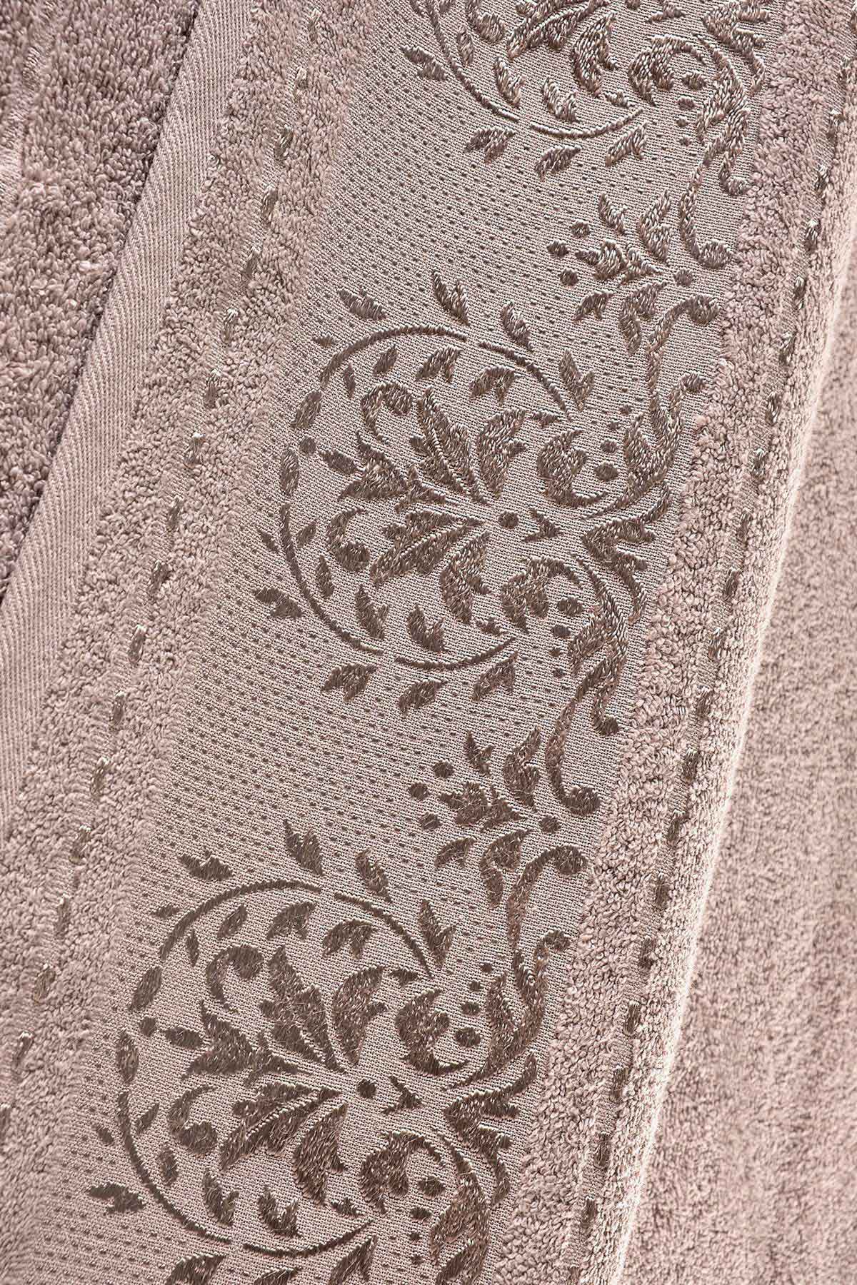 Fiesta El-Yüz Havlusu Elinda Premium Bukle Jakarlı 50x90 cm - Thumbnail