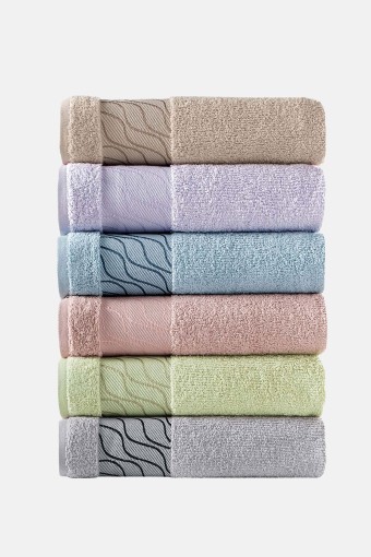 FIESTA - Fiesta El-Yüz Havlusu Jakarlı Mihra 50x90 (1)