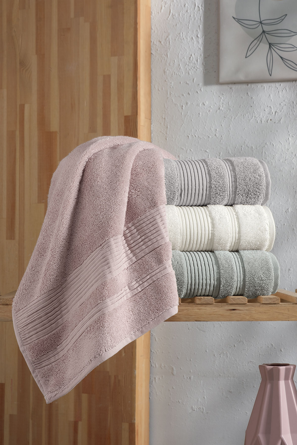 Fiesta El-Yüz Havlusu Tencel 50x90 - Thumbnail