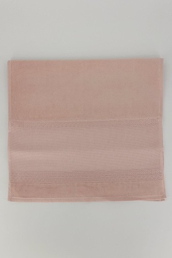 FIESTA - Fiesta İşlemelik Havlu Kadife Etamin Bordürlü 50x90 (1)