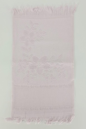 FIESTA - Fiesta İşlemelik Havlu Kadife Etamin Boşluklu Saçaklı 30x50 (1)