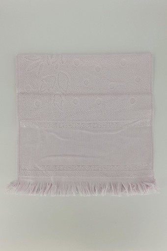 FIESTA - Fiesta İşlemelik Havlu Kadife Jakarlı Etamin Boşluklu Saçaklı 50x90 (1)