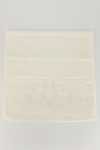 FIESTA - Fiesta İşlemelik Havlu Kadife Jakarlı Lale Desenli Etamin Bordürlü 50x90 (1)