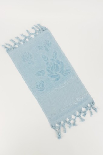 FIESTA - Fiesta İşlemelik Havlu Soft Kadife Jakarlı Etamin Bağlamalı 30x50 (1)