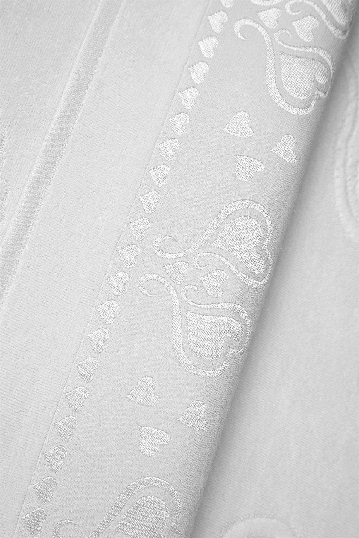 Fiesta İşlemelik Havlu Soft Kadife Jakarlı Karışık Desenli 50x90 - Thumbnail