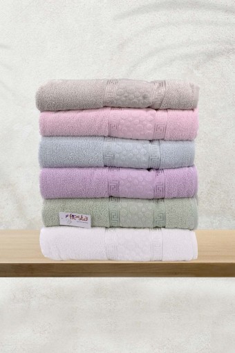 FIESTA - Fiesta Jakarlı Kartanesi Banyo Havlusu 90x150