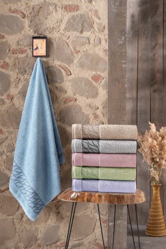 FIESTA - Fiesta Jakarlı Mihra Banyo Havlusu 70x150