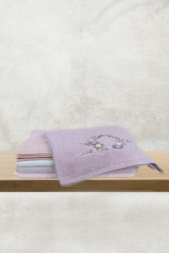 FIESTA - Fiesta Liza Bambu 3D El İşi Nakışlı Mutfak Havlusu 30x50