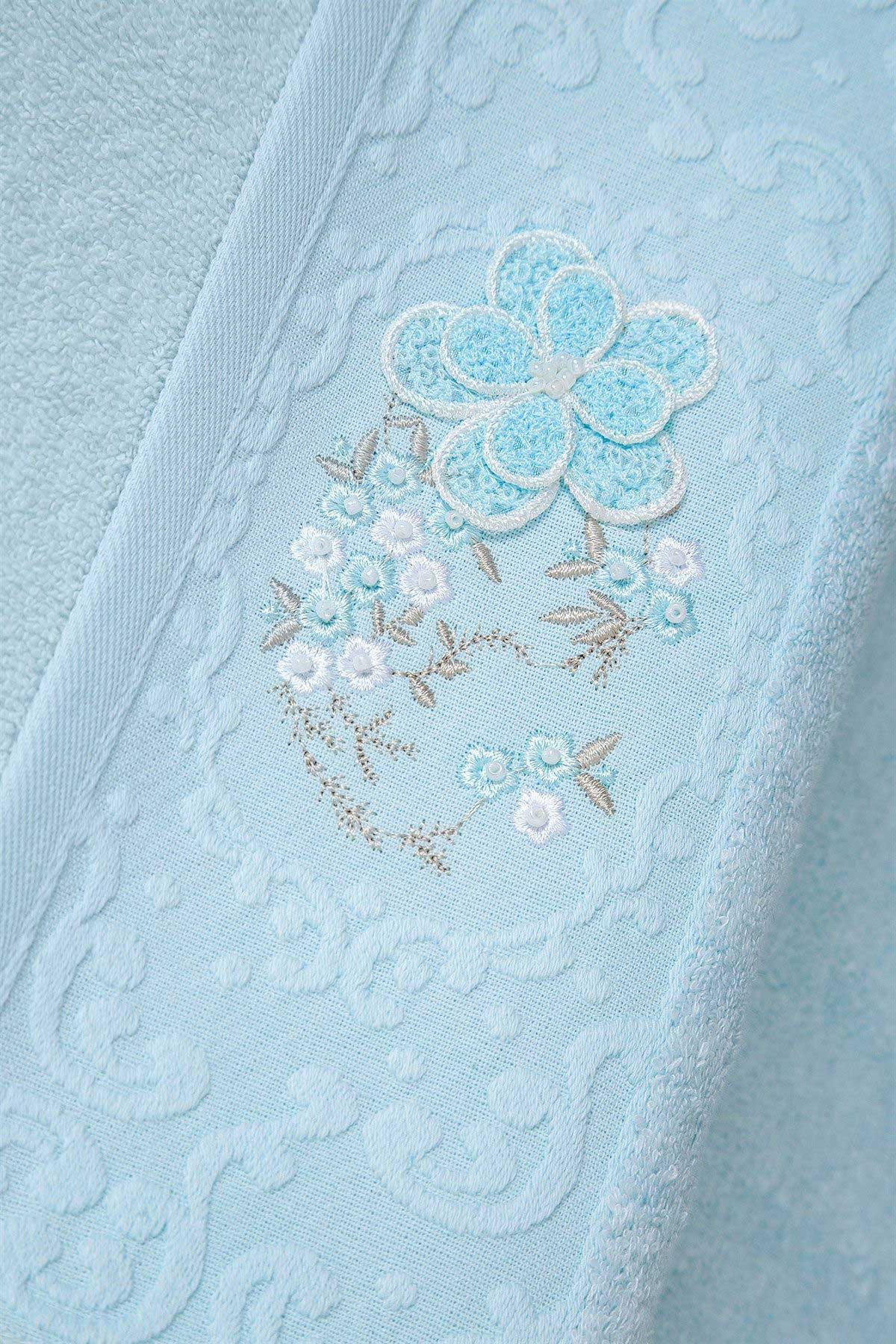 Fiesta Mutfak Havlusu Bambu 3D Papatya 30x50 Kutulu - Thumbnail