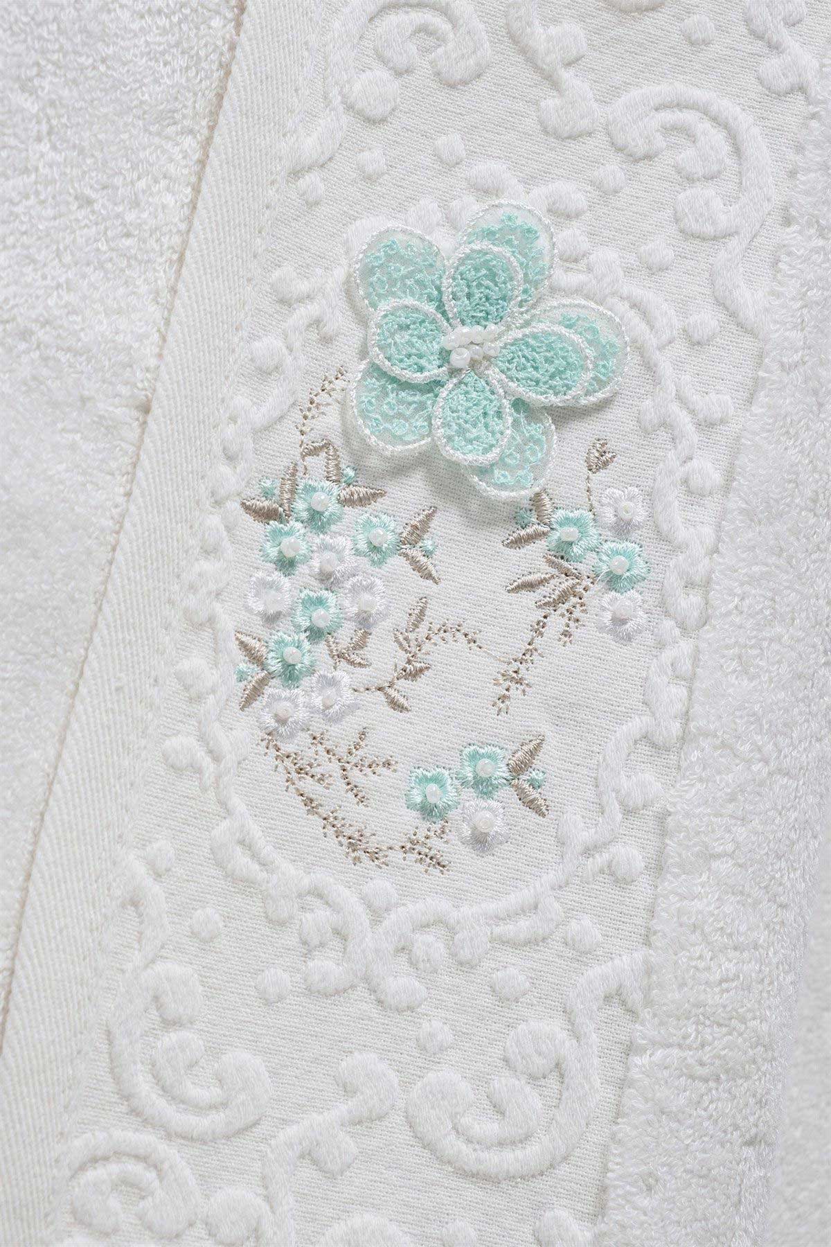 Fiesta Mutfak Havlusu Bambu 3D Papatya 30x50 Kutulu - Thumbnail