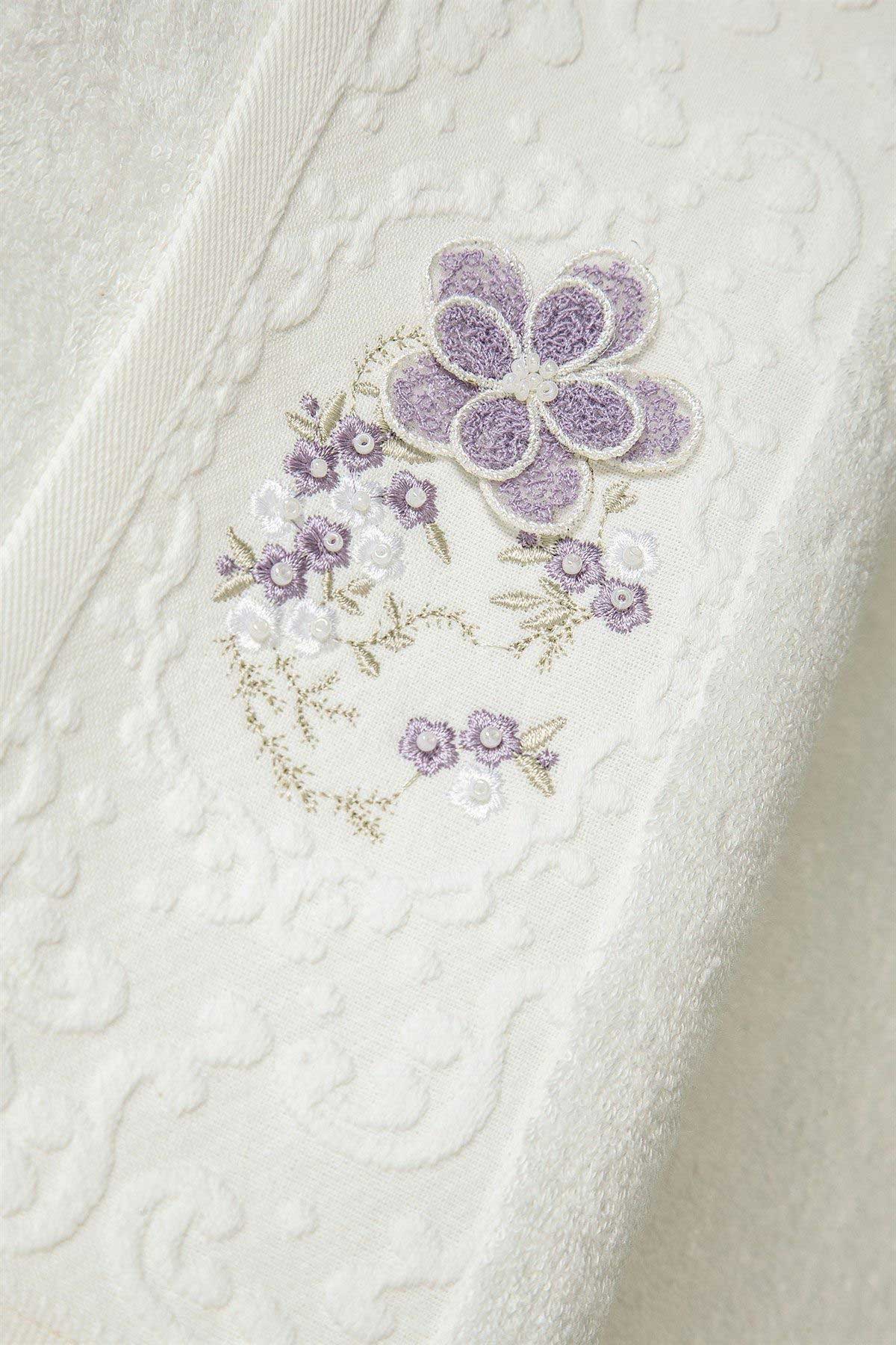 Fiesta Mutfak Havlusu Bambu 3D Papatya 30x50 Kutulu - Thumbnail