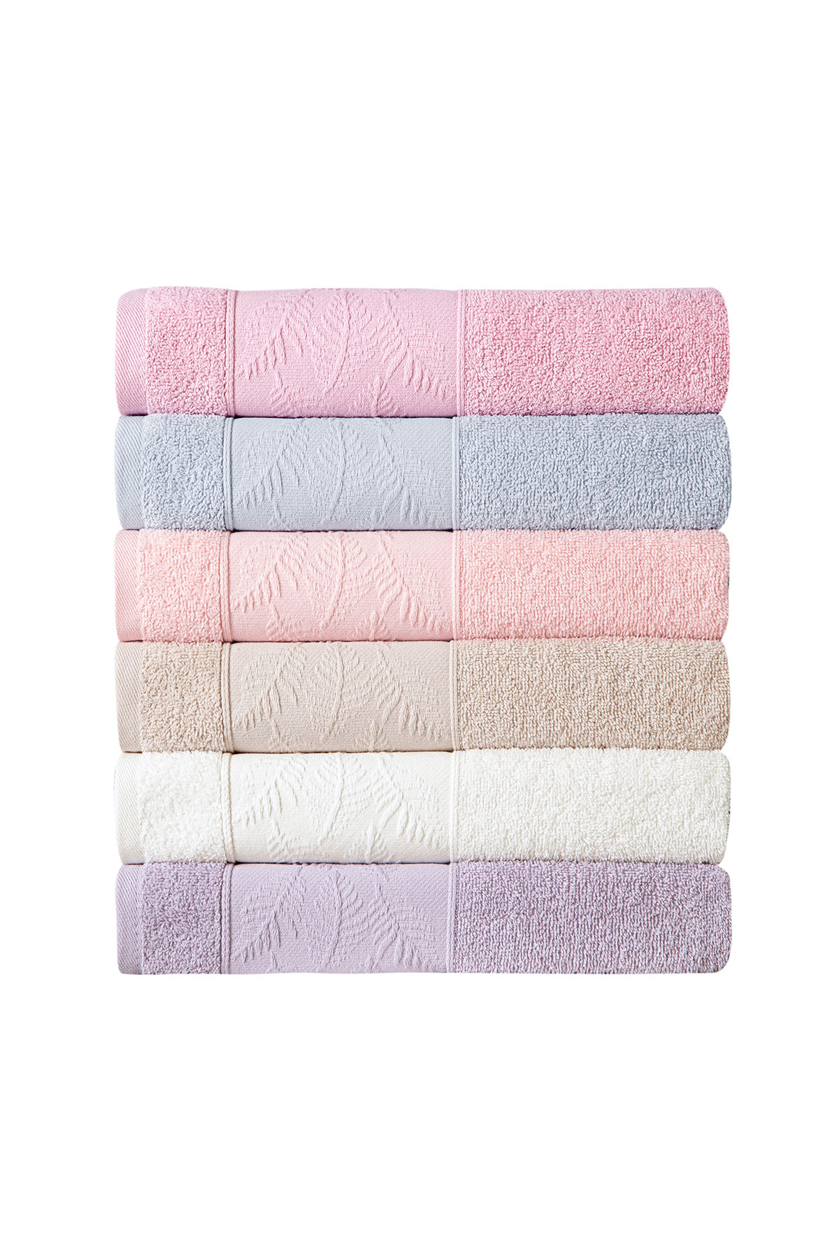 Fiesta Mutfak Havlusu Bukle Jakarlı Yaprak 30x50 - Thumbnail