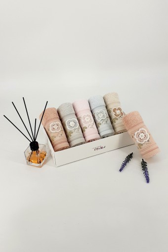 FIESTA - Fiesta Mutfak Havlusu Defne Nakışlı Bambu 30x50