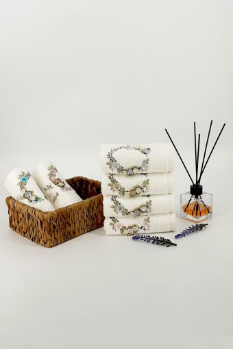 FIESTA - Fiesta Mutfak Havlusu Liza Nakışlı Bambu 30x50