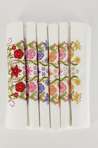 FIESTA - Fiesta Mutfak Havlusu Nakışlı Taşlı 30x50 (1)