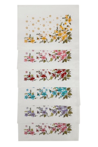 FIESTA - Fiesta Nakışlı Mutfak Havlusu Taşlı Soft Kadife Motif 15 30x50 (1)