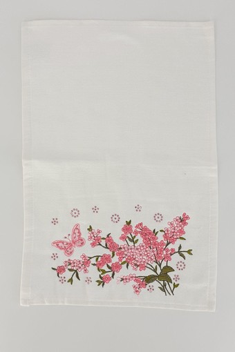 FIESTA - Fiesta Nakışlı Mutfak Havlusu Taşlı Soft Kadife Motif 6 30x50 (1)