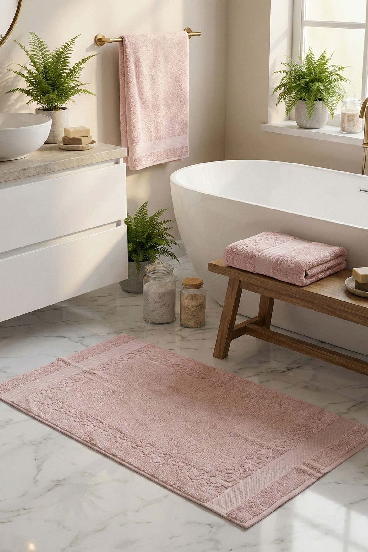 Fiesta Paspas Seti Etamin 3 Parça Bukle Jakarlı - Thumbnail