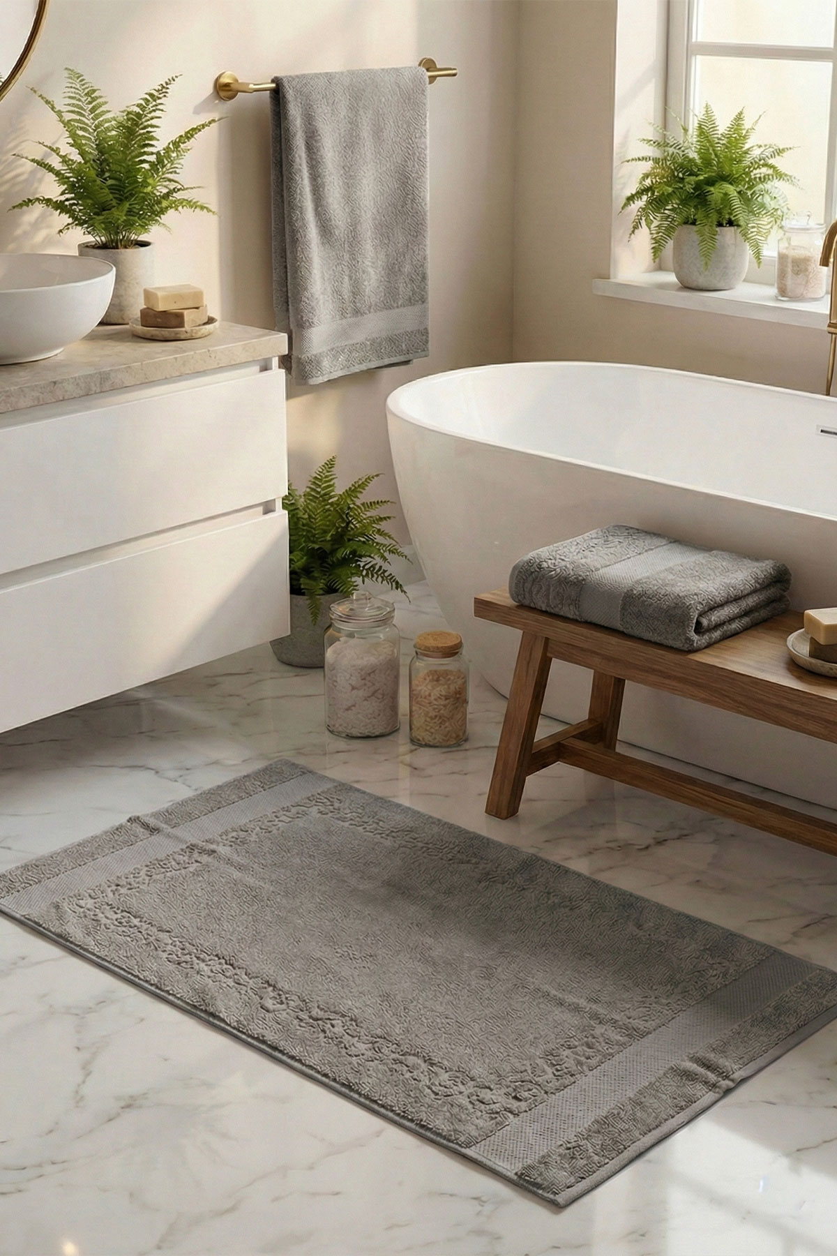 Fiesta Paspas Seti Etamin 3 Parça Bukle Jakarlı - Thumbnail