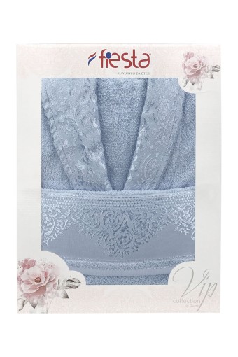 FIESTA - Fiesta Unisex Bornoz Pamuklu (1)