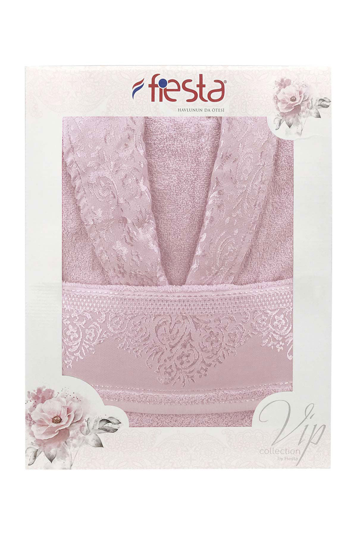 Fiesta Unisex Bornoz Pamuklu - Thumbnail