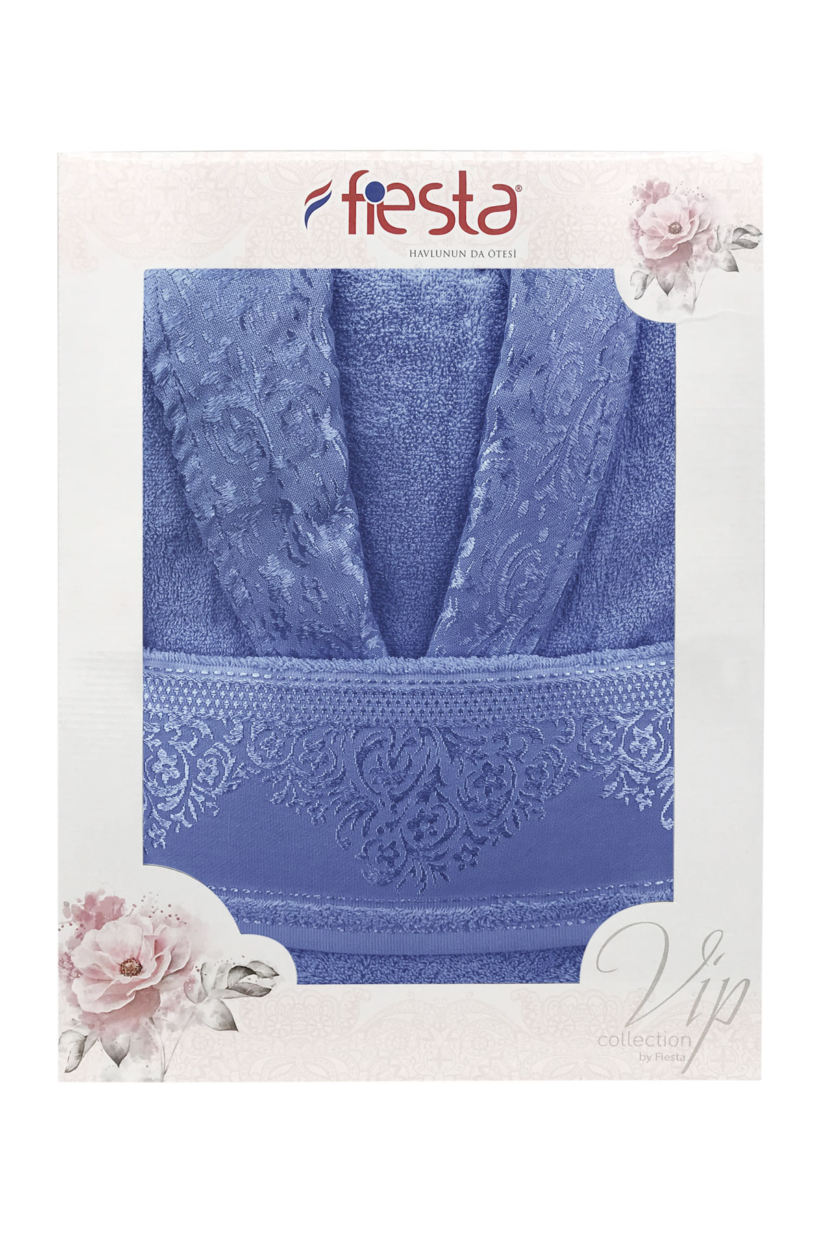 Fiesta Unisex Bornoz Pamuklu - Thumbnail