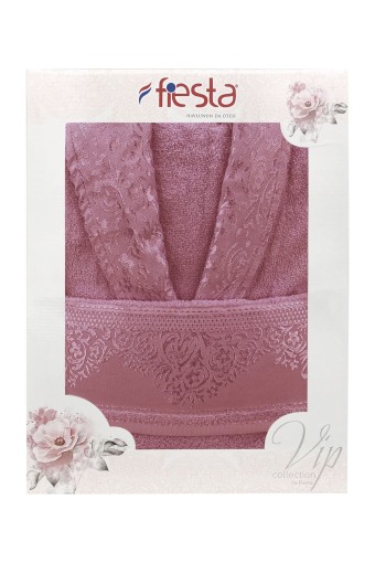 FIESTA - Fiesta Unisex Bornoz Pamuklu (1)