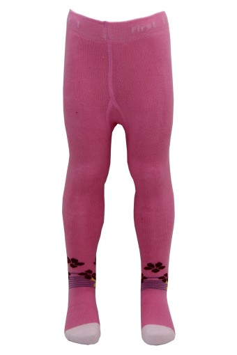 FIRST - First Kız Bebek Havlu Külotlu Çorap Desenli - Asorti - 5