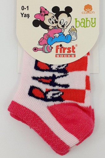 FIRST - First Kız Bebek Patik Likralı