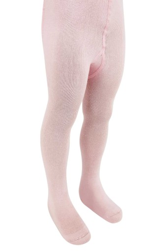 FİRST - First Kız Çocuk Külotlu Çorap Düz - Pembe - 9 (Thumbnail - )
