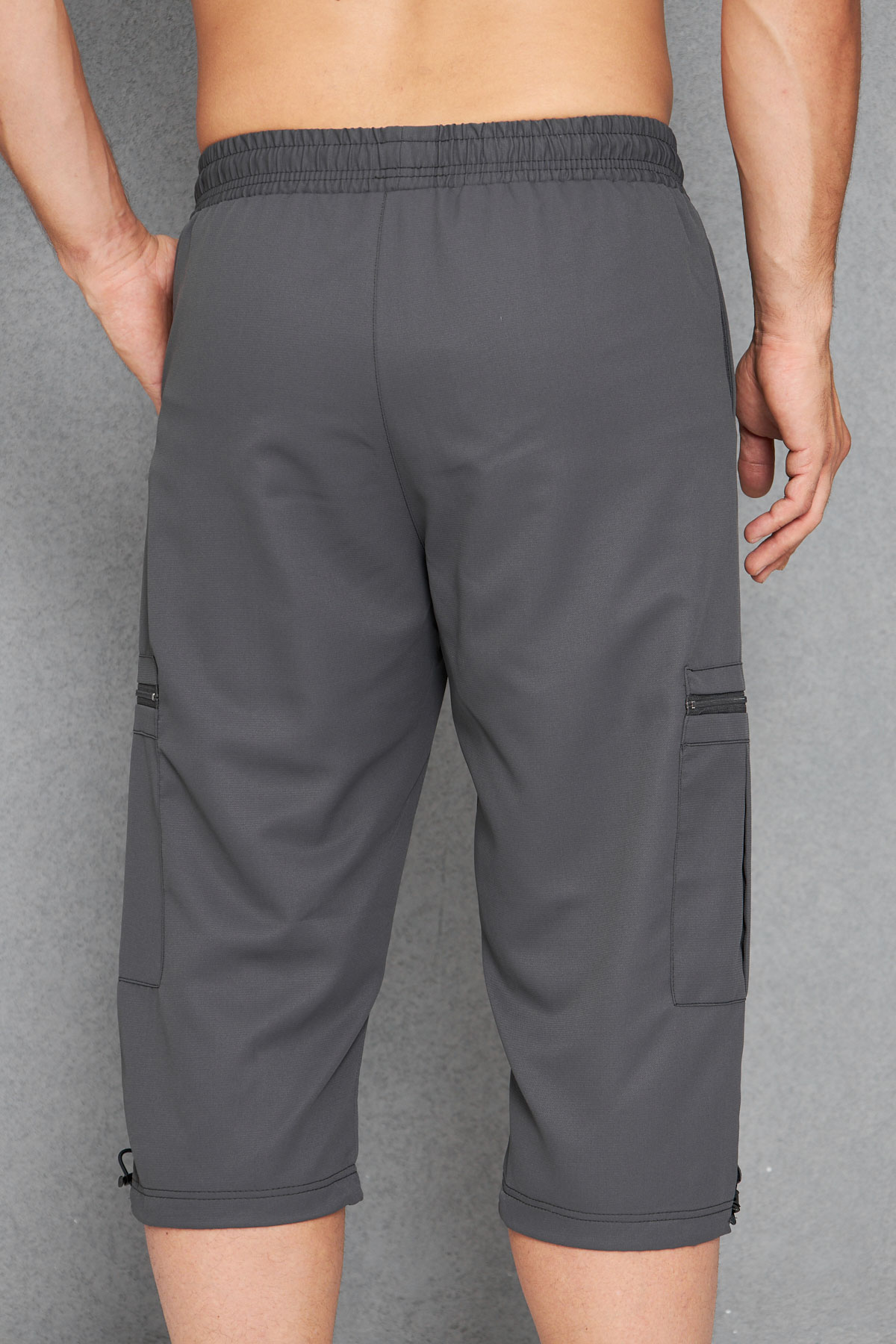 Fm Erkek Deniz Kaprisi Büyük Beden Micro - Antrasit - Thumbnail