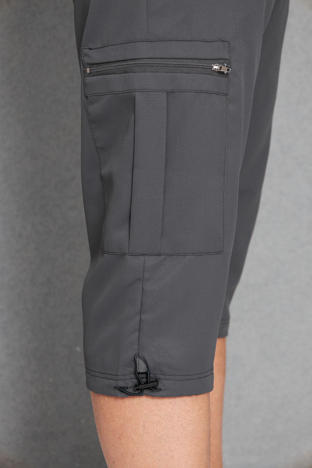 Fm Erkek Deniz Kaprisi Büyük Beden Micro - Antrasit - Thumbnail