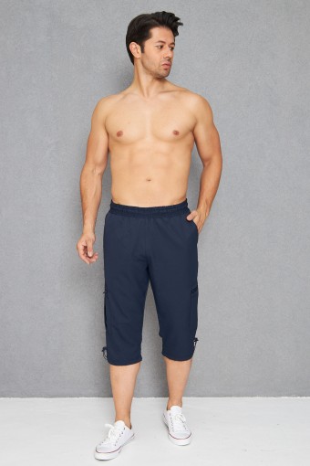 FM TEKSTİL - Fm Erkek Deniz Kaprisi Büyük Beden Micro - Lacivert