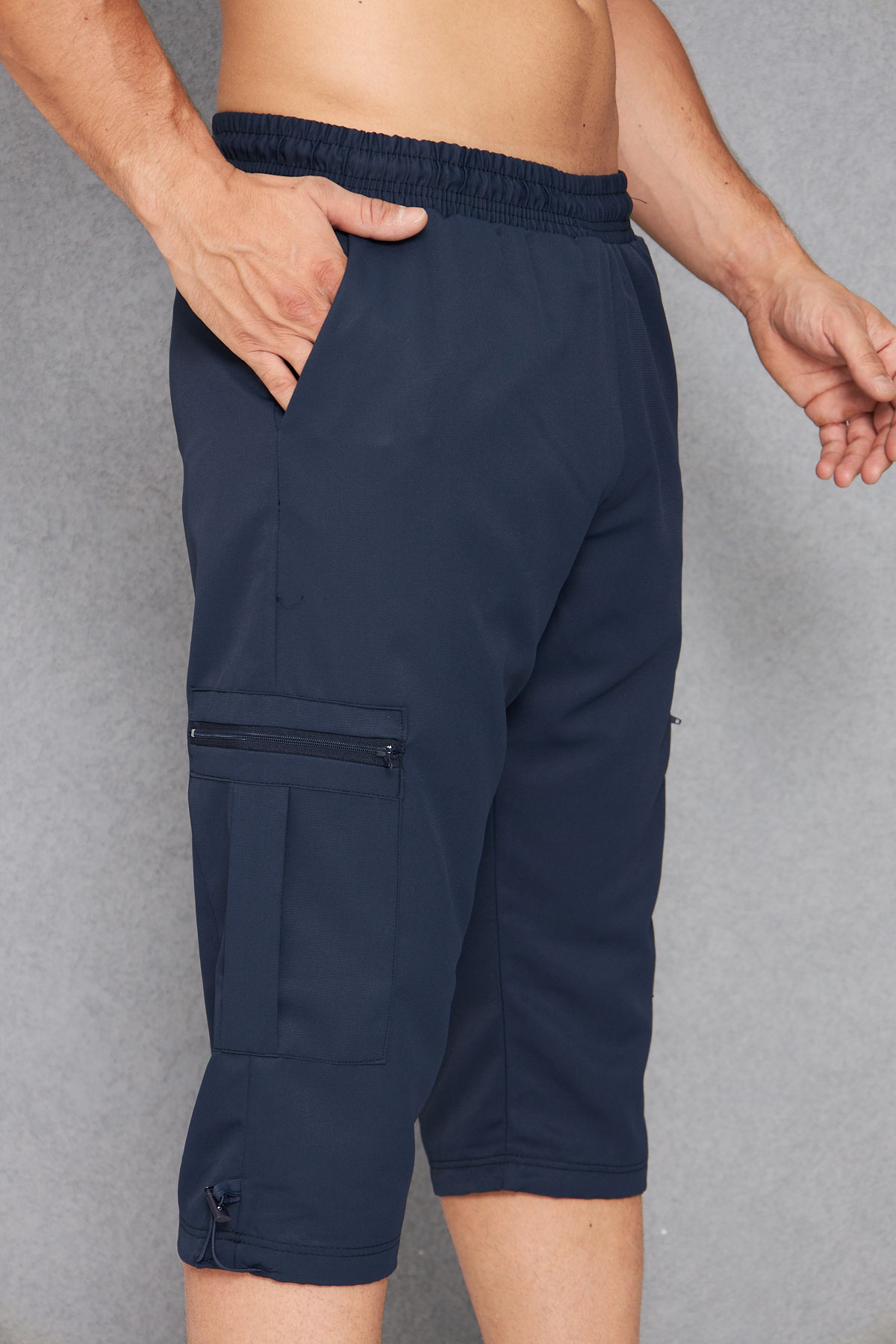 Fm Erkek Deniz Kaprisi Büyük Beden Micro - Lacivert - Thumbnail