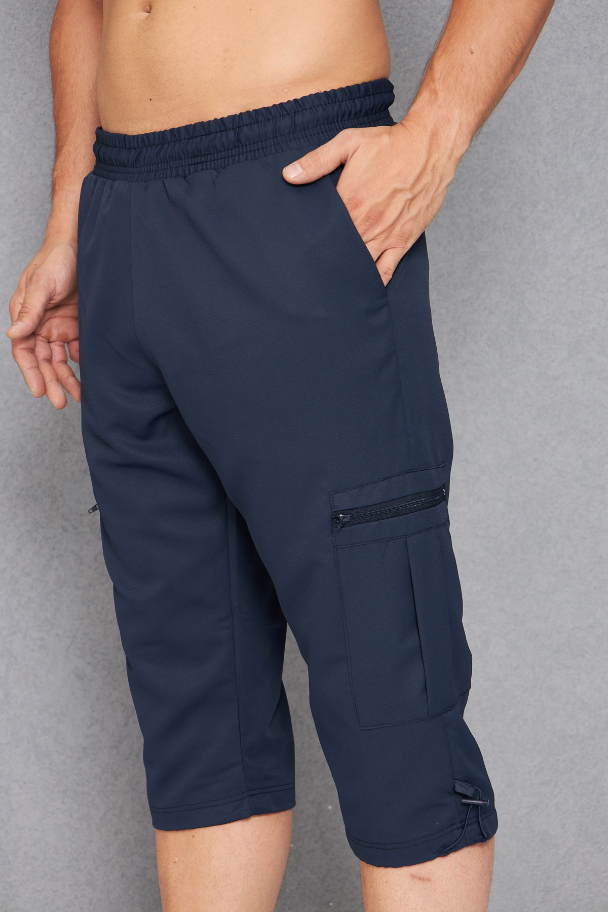 Fm Erkek Deniz Kaprisi Büyük Beden Micro - Lacivert - Thumbnail