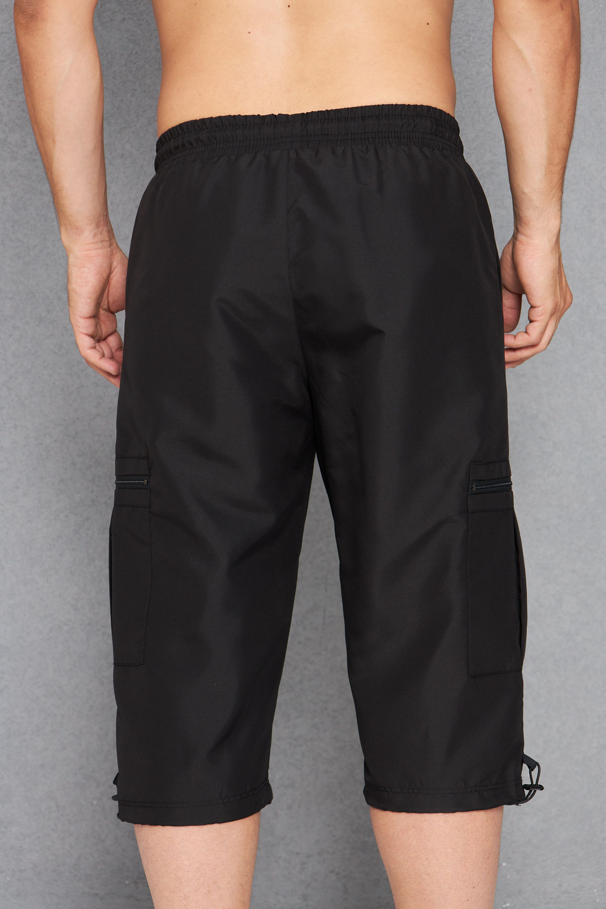 Fm Erkek Deniz Kaprisi Büyük Beden Micro - Siyah - Thumbnail