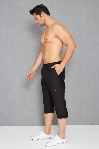 FM TEKSTİL - Fm Erkek Deniz Kaprisi Büyük Beden Micro - Siyah (1)