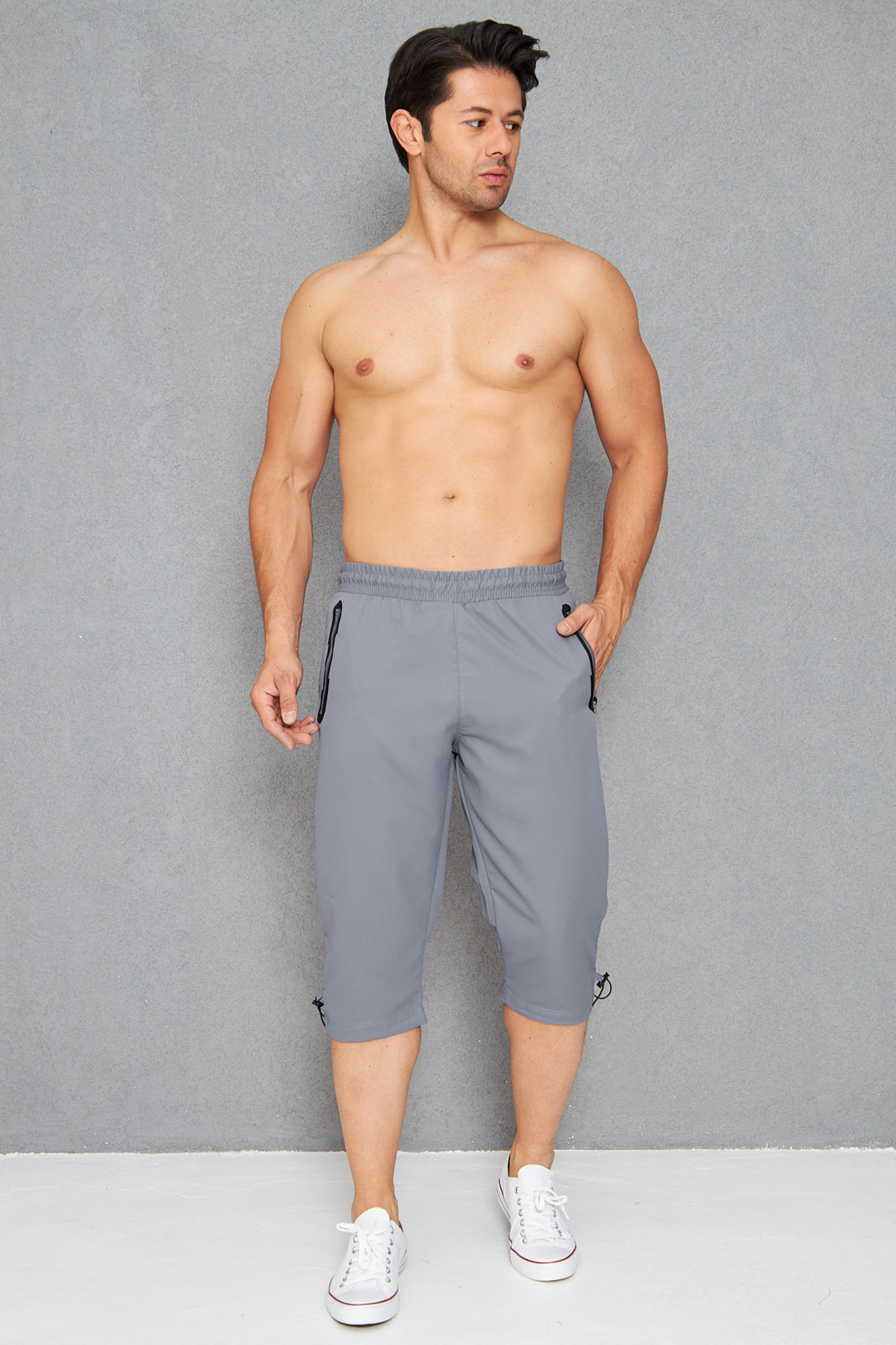 FM Erkek Deniz Kaprisi Micro - Gri - Thumbnail