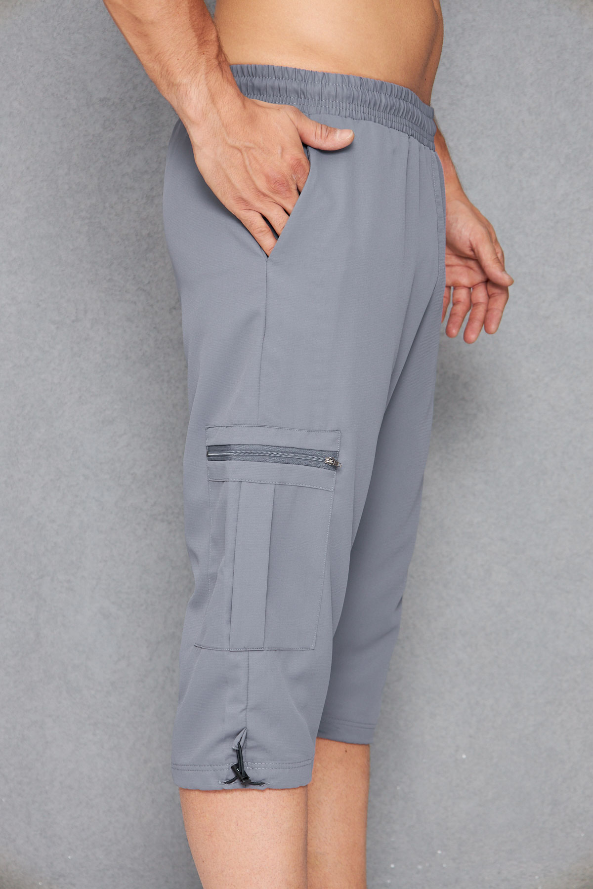 FM Erkek Deniz Kaprisi Micro - Orta Gri - Thumbnail