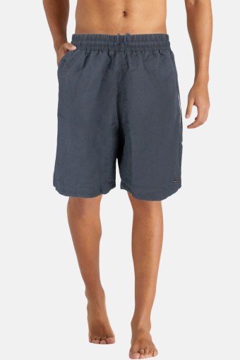 FM TEKSTİL - Fm Erkek Deniz Şortu Büyük Beden Micro - Gri