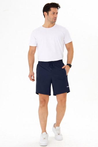FM TEKSTİL - Fm Erkek Deniz Şortu Büyük Beden Micro - Lacivert
