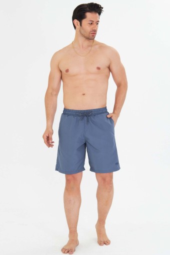 FM TEKSTİL - Fm Erkek Deniz Şortu Micro - İndigo