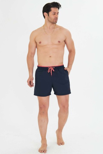FM TEKSTİL - Fm Erkek Deniz Şortu Micro - Lacivert